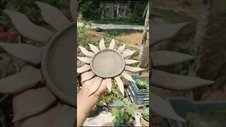 কাঁটা লাগা প্লেট বানালাম 🤣😭 #ytshorts #youtubeshorts #clayart #artandcraft #voiceover #art #diy