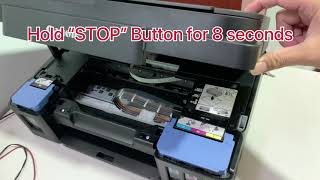 How to replace cartridge Canon Pixma G3000 G2000 G1000