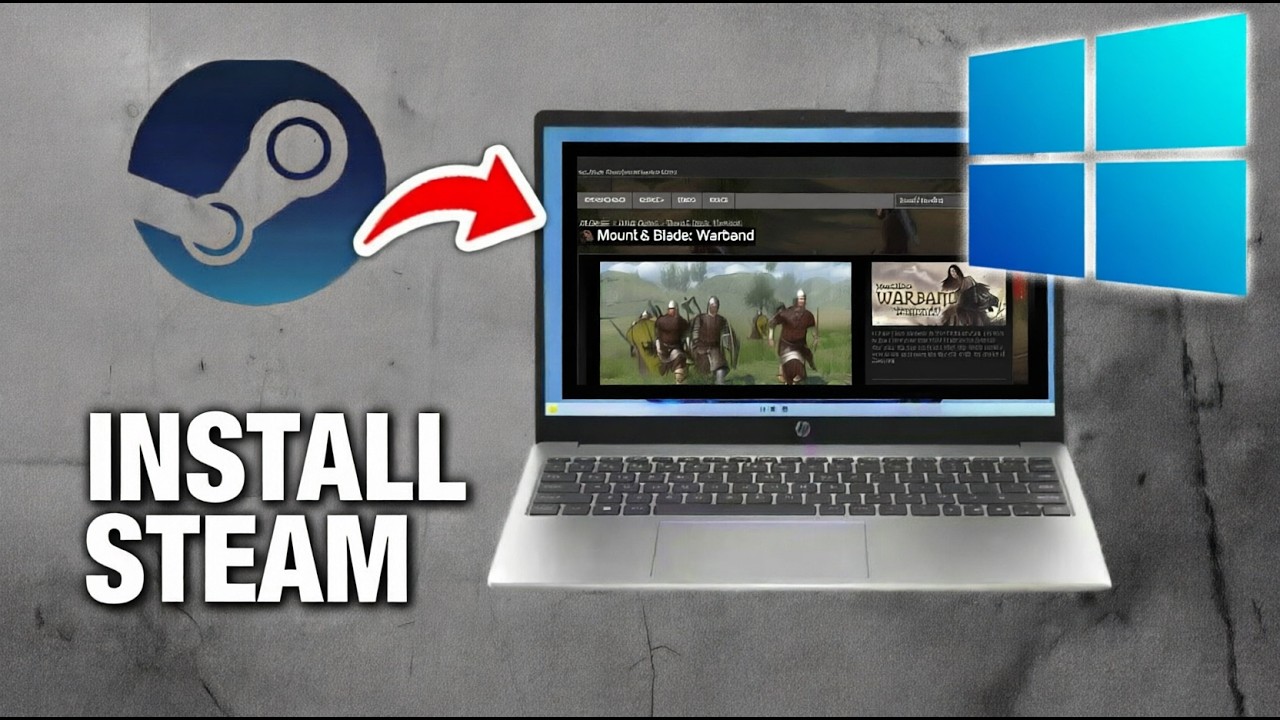 How to Download Steam on PC| Easy Guide for Beginners - YouTube