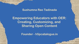 EmpowerED S3W2 - Empowering Educators with OER: Creating, Customizing,and Sharing Open Content