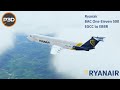 DM/HJG BAC One-Eleven 500 | Ryanair | EGCC to EBBR