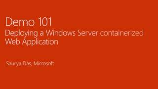 Microsoft Ignite 2016 Dive deep into Azure Container Service