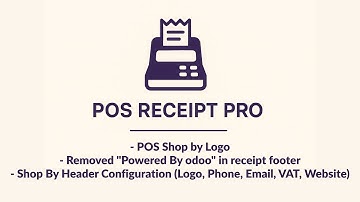 POS Receipt Pro for Odoo 18 | Customize point of sale Receipts Easily with Odonity #odoo @Odonity