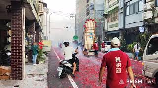 彰化鹿港施家蕭府千歲往大陸泉州富美宮會香回駕繞境大典