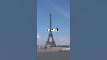 The Eiffel Tower GROWS in summer?! 😳☀️🗼