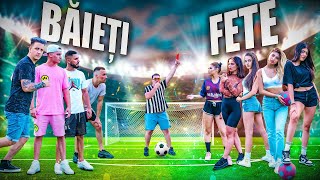 BĂIEȚI VS FETE 👊🏻 FOTBAL CHALLENGE