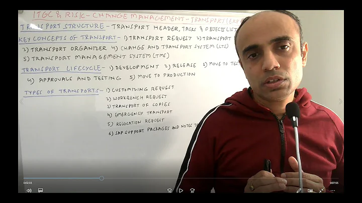 IT with Varun Vohra - ITGC & Risk - Change Management (Transports) - ERP / SAP (Promo)