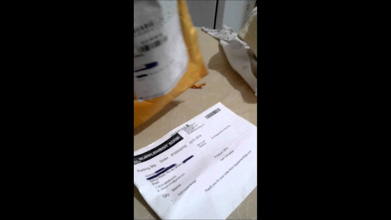 Unboxing Supplement Edge Dark Cyde Sledge 1ª compra !