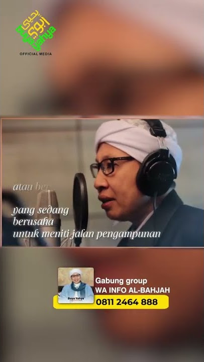 Cuplikan Hikmah dalam Lagu Lentera Kasih-Nya | Buya Yahya
