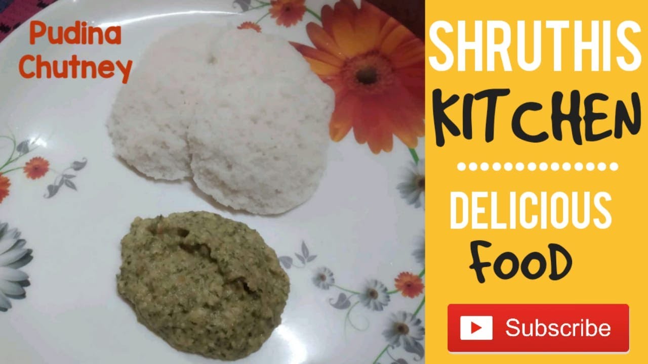 Pudina Chutney Recipe in Tamil Mint Chutney for Idly and Dosa Recipe