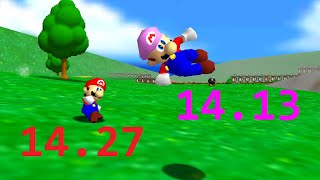 Shoot To The Island In The Sky 14.13 -4F Sm64 Tas Scattershot