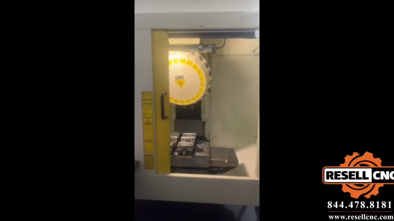 2008 Fanuc Robodrill a-T21iFL CNC Vertical Mill