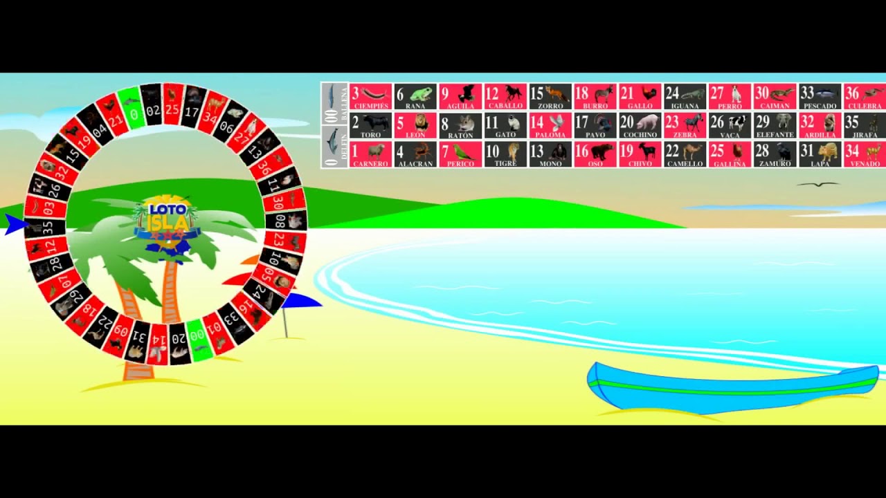 Loto Isla sorteo N° 10556 01:30 PM 18/09/2017