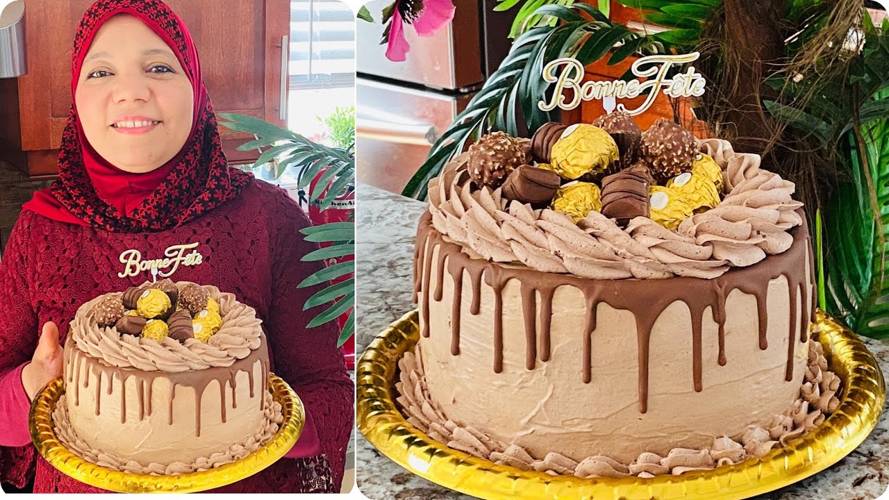 Layer cake //DZ//اقتصدي و حضري كيك عملاق  ب 4 بيض فقط, لا ير كيك لكل المناسبات كيكة الطبقات عملاقة