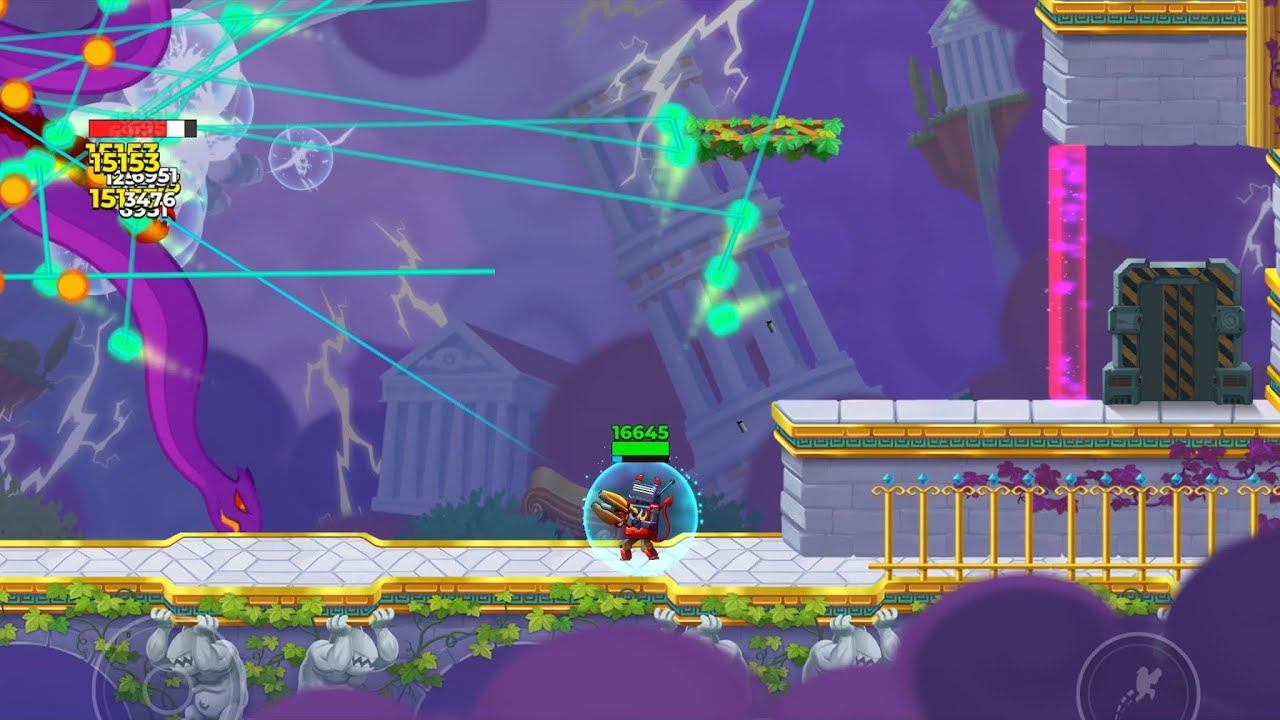 Mr. Autofire Джек бот Лазер Близнецы 14 мир Jack bot Gemini laser 14