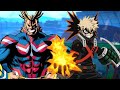 All might and Bakugo his TRUE successor