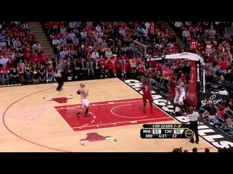 NBA Playoffs 2011: Miami Heat Vs Chicago Bulls Game 2 Highlights (1-1)