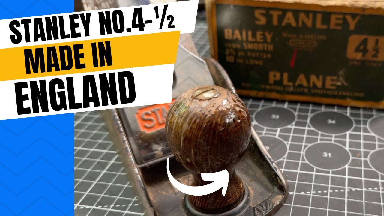 Stanley Made in England No. 4½ 