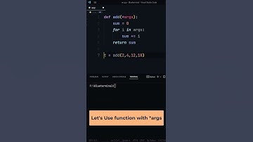 Args in python #shorts #programming #technology