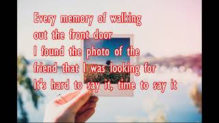 Nickelback Photograph With Lyrics