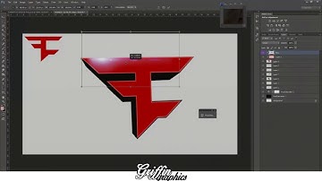 How to make a logo like Faze | Photoshop Tutorial