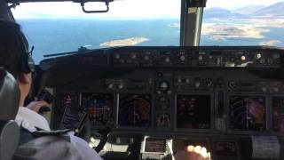 Boeing 737 700 - Approach and Landing  - Ushuaia - Argentina -