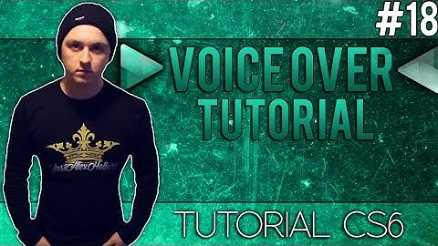 How To Make A Voice Over In Adobe Audition CS6 - Tutorial #18