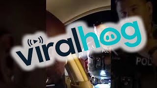 Police Officer Had Gun Drawn When Pulling Over Man for Not Signaling || ViralHog