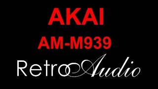 Akai AM-M939 Retro Audio