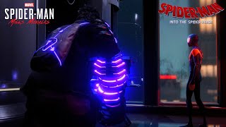 Miles Stops The Underground At Roxxon Plaza With The ITSV Suit - Spider-Man Miles Morales (4K 60fps)