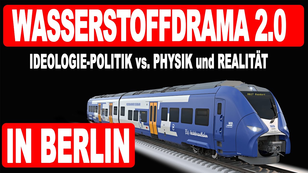 Kein grüner Wasserstoff für Wasserstoffzüge in Berlin! RELOADED