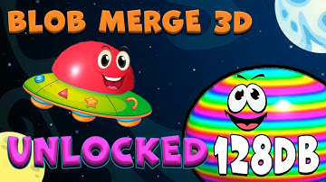 Blob Merge 3D | Unlocked 128Db | walkthrough/gameplay