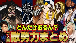 【チートすぎww】 カイドウ＆オロチの強すぎる戦力を徹底紹介！ ワノ国の敵勢力の実態が... ヤバイ 【 ワンピース 】