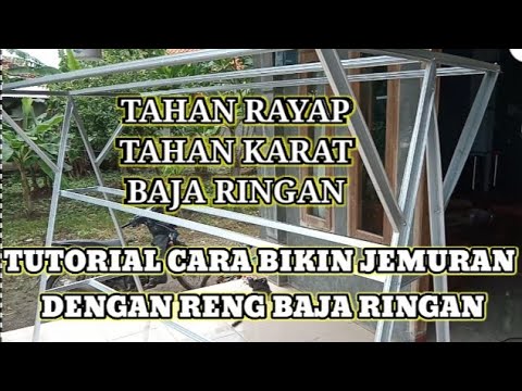  CARA  BIKIN  JEMURAN DARI  BAJA  RINGAN  YouTube