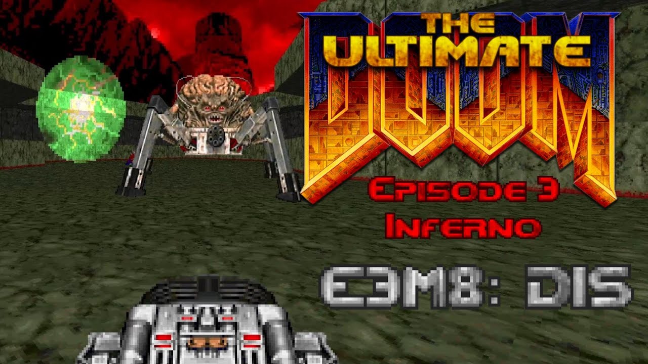 The Ultimate Doom - E3M8: Dis - 100% Kills, Items, Secrets (Ultra ...