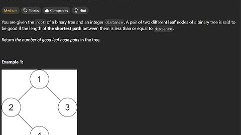 1530. Number of Good Leaf Nodes Pairs | LeetCode | BFS Approach (Brute + Optimal) | Graphs Basics