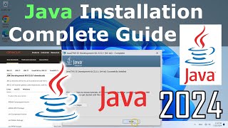 How to Install Java on Windows 10/11 [2024 Update] JDK Installation Step-by-Step