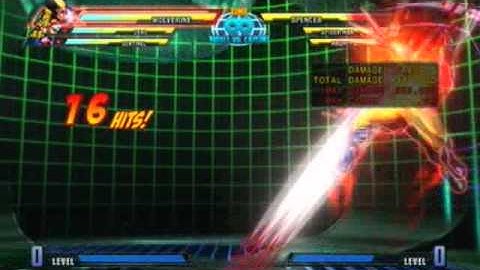 MVC3 Wolverine X-Factor combo 1