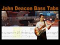 Queen - Crazy little thing called love BASS COVER (with Tabs and Sheet)