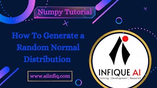 How to generate a random normal distribution | |Random.Seed| Data Science  In Hindi