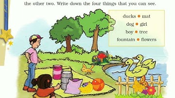 The little fir tree explained back exercises  of unit-2, class -4 marigold English