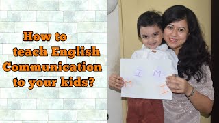 How to teach English communication to your kids?  by Nisha- Soft Skills Trainer ( English subtitles) screenshot 2