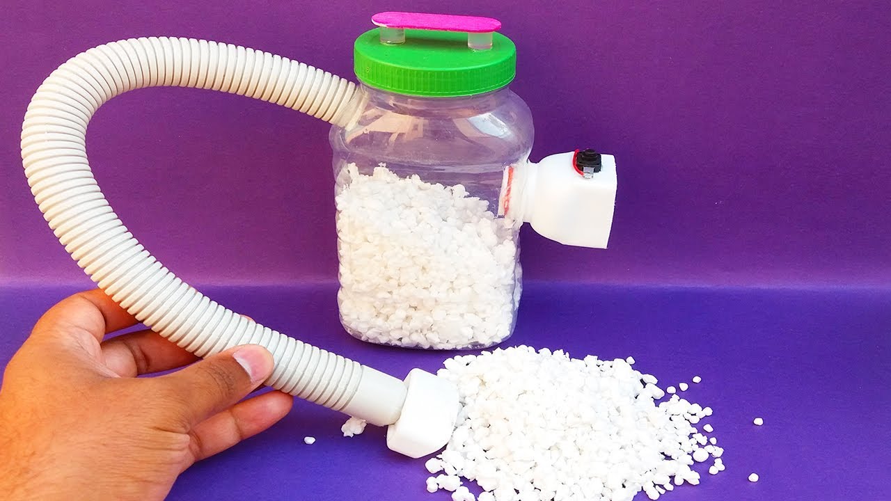 How To Make A Vacuum Cleaner School Science Project Science Project