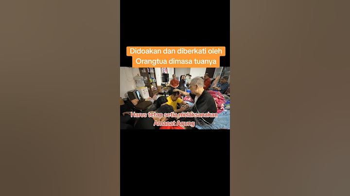 Menerima Doa & Berkat Tuhan dari Orangtua. #WeBelongstoJesus