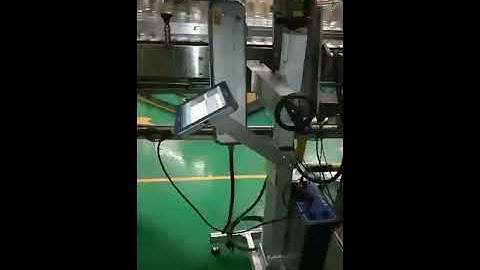 ECL7000 UV laser marking on mineral water caps