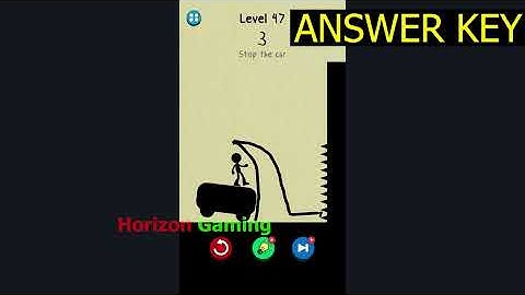 Draw to Save Stickman Puzzle LEVEL 47 - Gameplay Walkthrough Android IOS