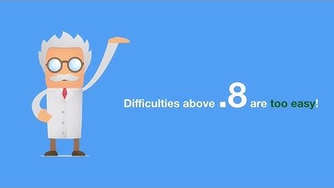 The Definition of Item Difficulty