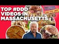 Top 5 #DDD Videos in Massachusetts with Guy Fieri | Diners, Drive-Ins and Dives | Food Network