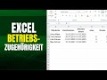Betriebszugehörigkeit berechnen in Excel: So geht’s mit der DATEDIF-Funktion!