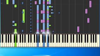 [Piano Tutorial Synthesia]Il sognatore_1 - Di Capri Peppino